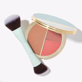 double ended cream face brush image number null
