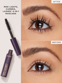 picture perfect™ eyelash curler & deluxe lights, camera, lashes™ mascara image number null