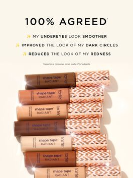 shape tape™ radiant medium coverage concealer image number null
