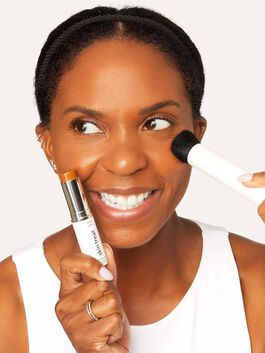 skin treat poreless foundation stick image number null
