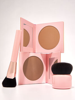 limited-edition buff & bronze face brush image number null