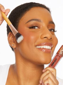 maneater™ satin blush cheek plump brush duo image number null