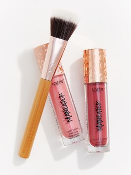 maneater™ satin blush cheek plump brush duo image number null
