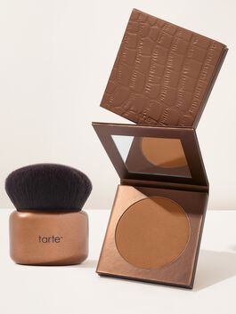 park ave princess™ matte face & body bronzer & brush duo